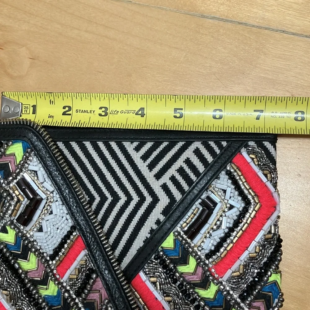 Rebecca Minkoff Multicolor Geometric Clutch
